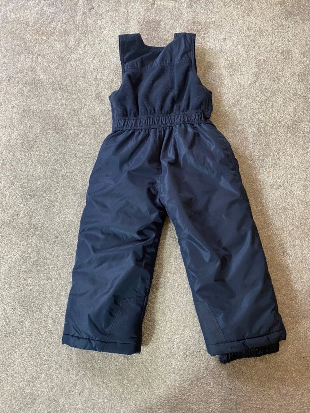 Snozu Boys 2-Piece Blue & Navy Hooded Winter Jacket & Snow Bib Set Size 4T - Picture 5 of 16